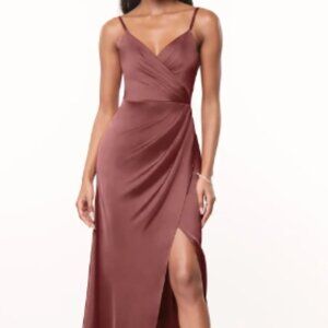 Azazie Stretch Satin Formal Dress